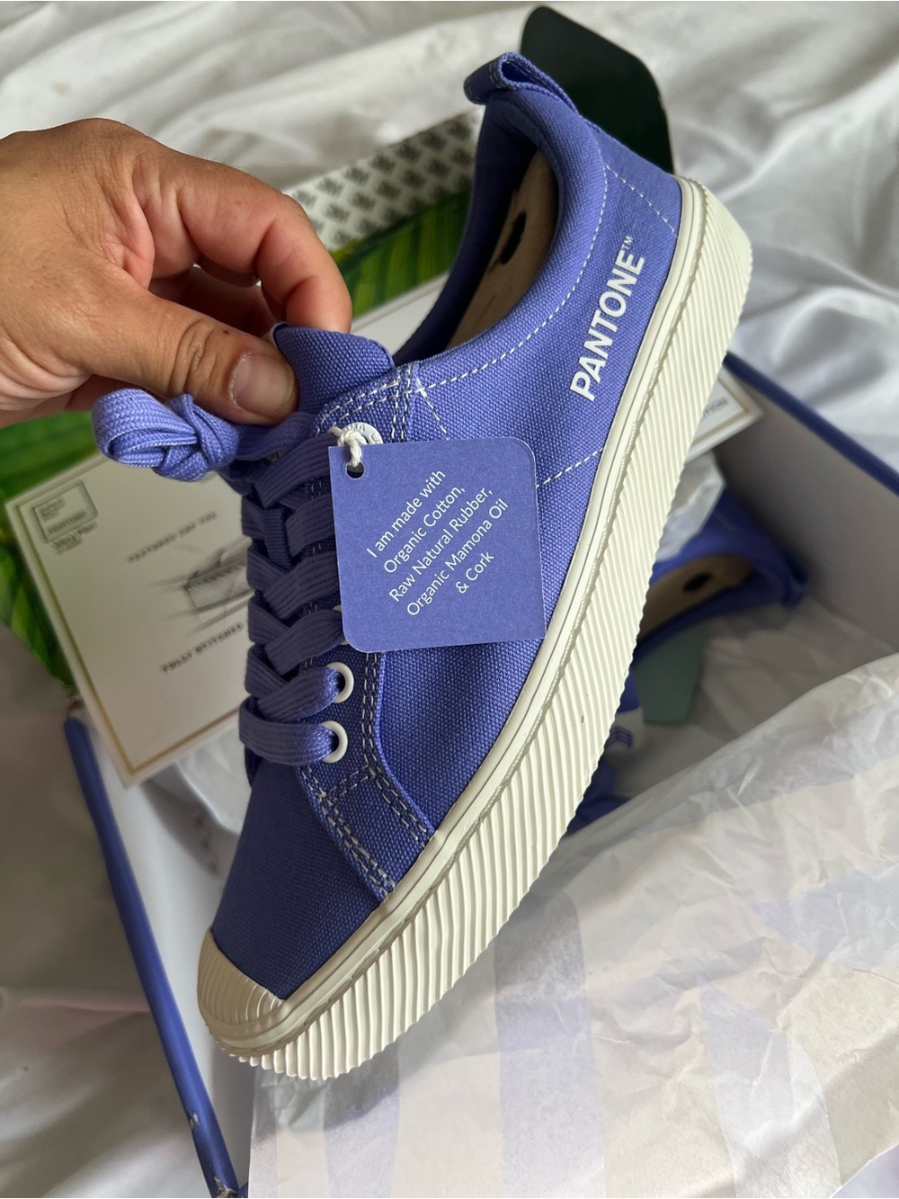 PANTONE Organic Cotton Fashion Sneakers